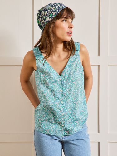 Top sans manches tissu Liberty - Limited Collection - Cyrillus - Modalova