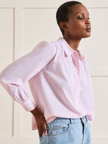 Chemise rayée voile de coton femme - Cyrillus - Modalova