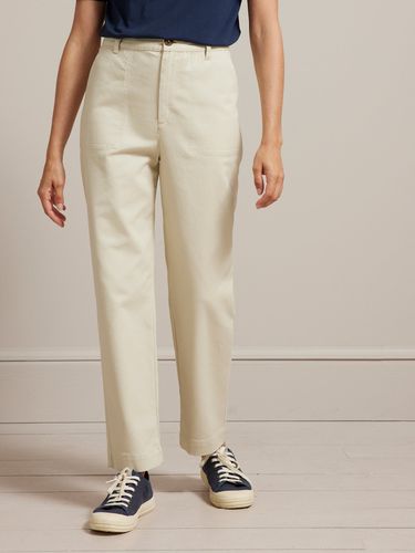 Pantalon cargo coton stretch Inès - Cyrillus - Modalova