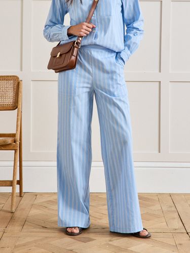 Pantalon large rayé femme Aglaé - Cyrillus - Modalova