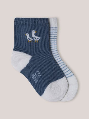 Lot de 2 paires de chaussettes Bébé - Cyrillus - Modalova