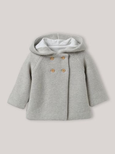 Gilet doublé bébé en coton biologique et laine - Cyrillus - Modalova