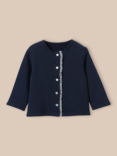Cardigan en molleton Bébé - Coton biologique - Cyrillus - Modalova