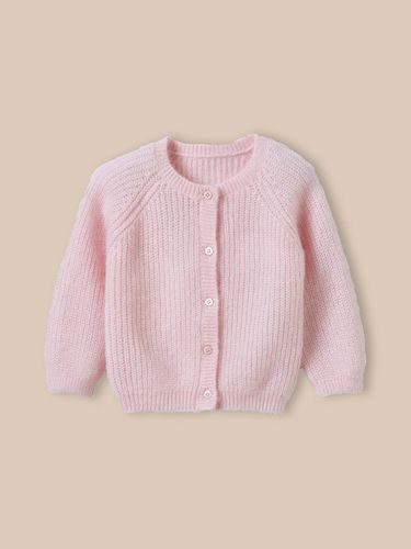 Cardigan en maille perlée Bébé laine et mohair - Cyrillus - Modalova