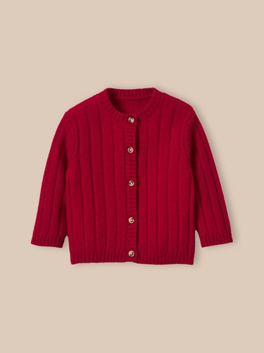 Gilet en pure laine mérinos Bébé - Cyrillus - Modalova