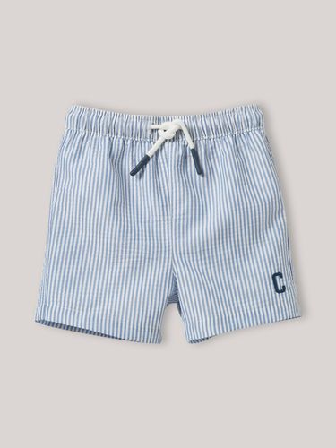 Short de bain en seersucker Bébé - Cyrillus - Modalova