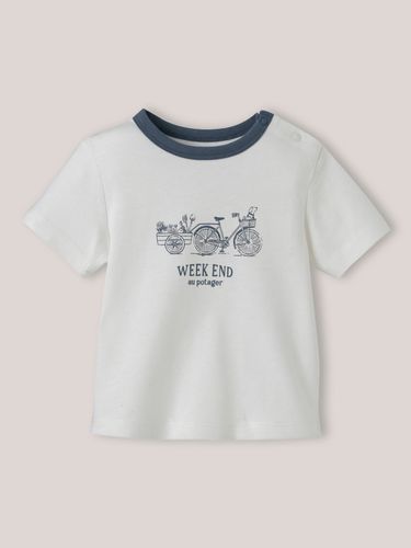 T-shirt imprimé Bébé - Coton biologique - Cyrillus - Modalova