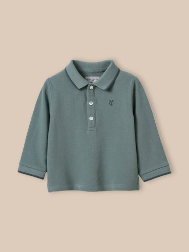 Polo en maille piquée Bébé - Coton biologique - Cyrillus - Modalova