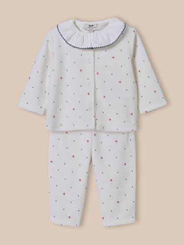 Pyjama en velours Bébé - Cyrillus - Modalova