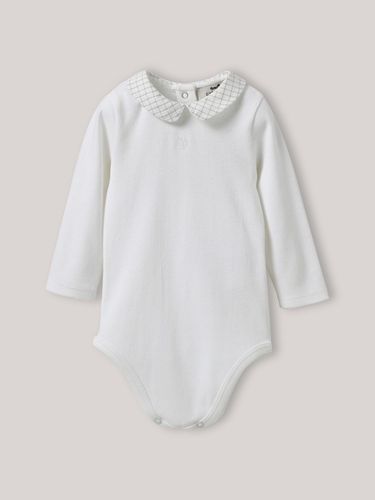Body col à carreau - Coton biologique - Cyrillus - Modalova