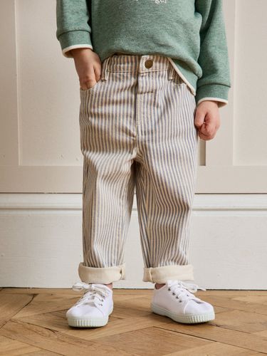 Pantalon rayé Bébé - Collection Hickory Stripes - Cyrillus - Modalova