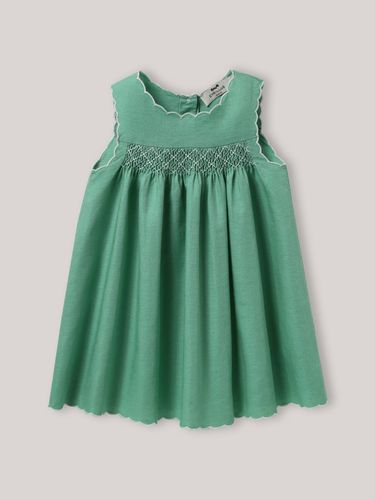 Robe en lin et coton Bébé - Cyrillus - Modalova