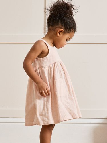 Robe brodée en double gaze bébé - Cyrillus - Modalova