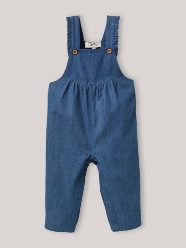 Salopette en denim light Bébé - Cyrillus - Modalova