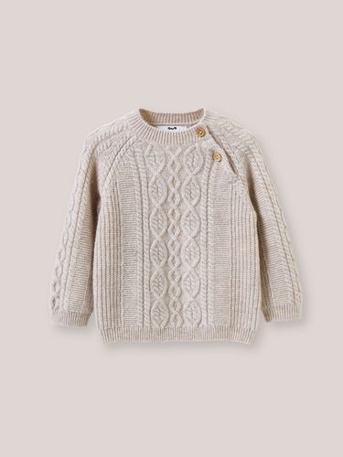 Pull torsadé Bébé en laine - Cyrillus - Modalova