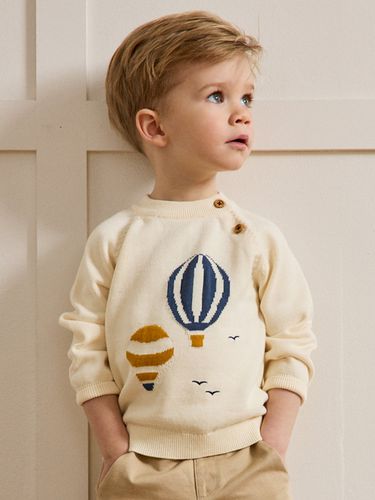 Pull montgolfières bébé - Coton biologique - Cyrillus - Modalova