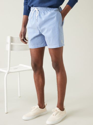 Short de bain rayé fibres recyclées - Cyrillus - Modalova