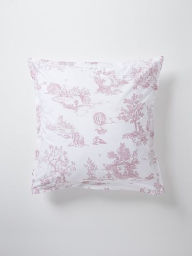 Taie d'oreiller percale de coton Esprit Toile de Jouy"" - Cyrillus - Modalova