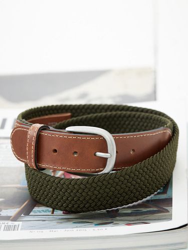 Ceinture homme sangle tressée - Cyrillus - Modalova