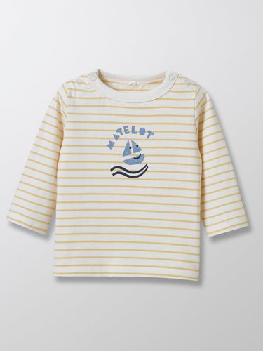 T-shirt marinière Bébé - Coton Bio - Cyrillus - Modalova