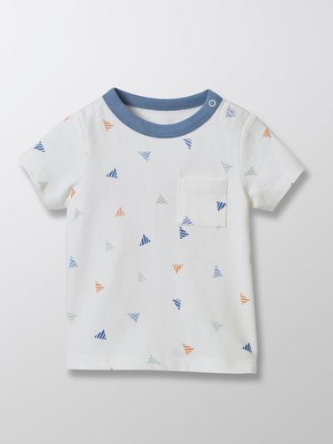 T-shirt drapeaux Bébé - Coton bio - Cyrillus - Modalova