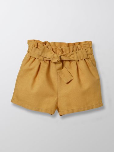 Short Bébé en coton et lin - Cyrillus - Modalova