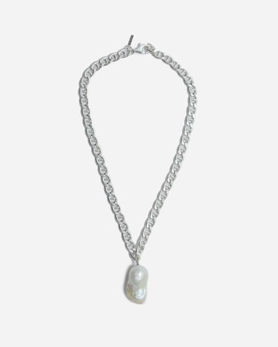 Baroque Pearl Necklace | Jewelry ONE SIZE - Sterling /white pearl - PRAWN - Modalova
