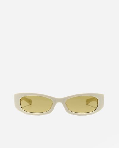 Gemma ONE SIZE - Solid Ivory / Smoked Olive Len - FLATLIST - Modalova