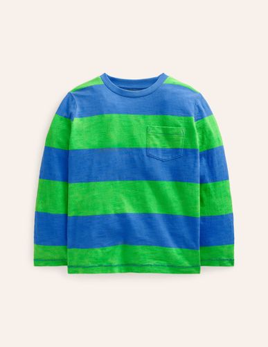 T-shirt pour tous les jours à manches longues- grec/vert - Boden - Modalova