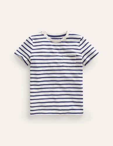 T-shirt manches courtes pour tous les jours- universitaire/écru - Boden - Modalova