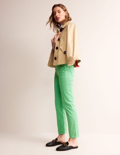 Jean slim taille mi-haute-Vert Ming - Boden - Modalova