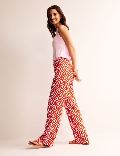 Pantalon Hampstead en lin - Boden - Modalova