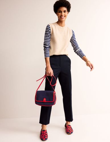 Pantalon Kew en bi-stretch- marine - Boden - Modalova