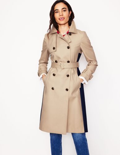 Trench-coat colourblock Femme Boden - Boden - Modalova