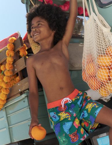 Short de bain-Visages d'animaux multi - Boden - Modalova