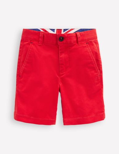 Short chino classique-Rouge tarte aux fraises - Boden - Modalova