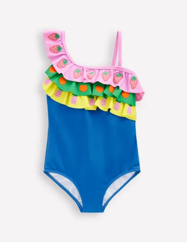 Maillot de bain Lila asymétrique-Fruit multi - Boden - Modalova