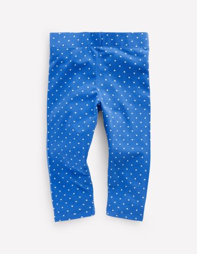Legging court fun-Petits pois bleu martin-pêcheur - Boden - Modalova