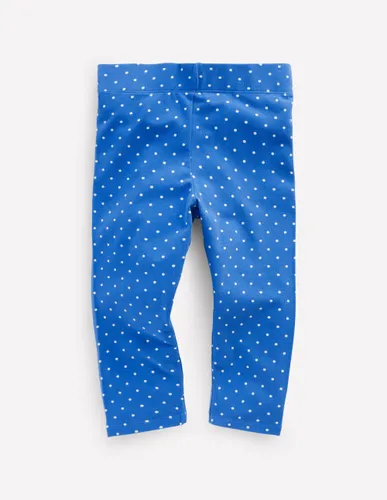 Legging court fun-Petits pois bleu martin-pêcheur - Boden - Modalova