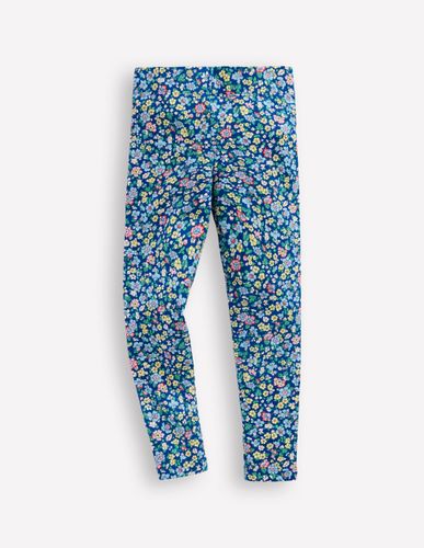 Legging fun-Bleu saphir, fleurs nautiques - Boden - Modalova