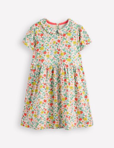 Robe col Claudine en jersey-Fleur de pommier vanille - Boden - Modalova