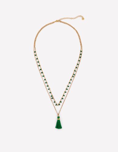 Long collier effet accumulation-Aquamarine - Boden - Modalova