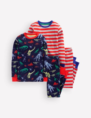 Garçons 2 pyjamas douillets Taille 2-3 ans - Boden - Modalova