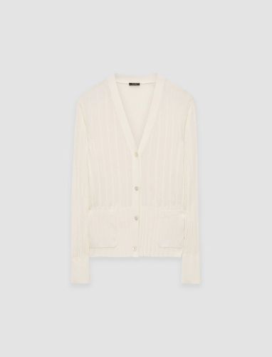 Crisp Rayon Knitted Cardigan - S - Joseph - Modalova