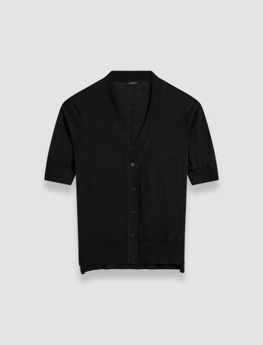 Superfine Cotton Silk Cardigan - M - Joseph - Modalova
