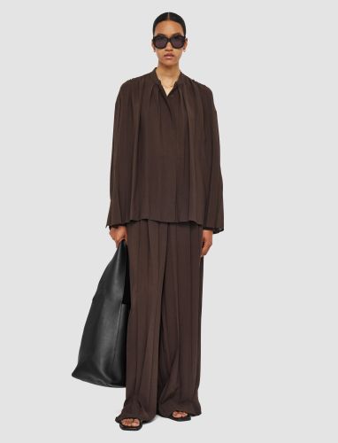 Malte Airy Plissé Blouse - 32 - Joseph - Modalova