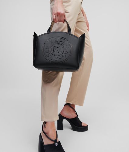 Petit Sac Cabas Perforé K/circle, , , Taille: One Size - Karl Lagerfeld - Modalova