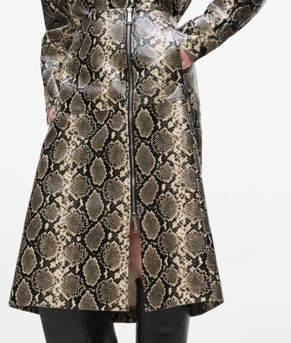 Jupe Midi En Faux Python, , , Taille: 38 - Karl Lagerfeld - Modalova