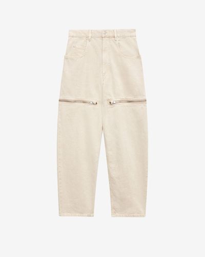 Pantalon Salia - Écru - Taille 34 - Marant Étoile - MarantÉtoile - Modalova