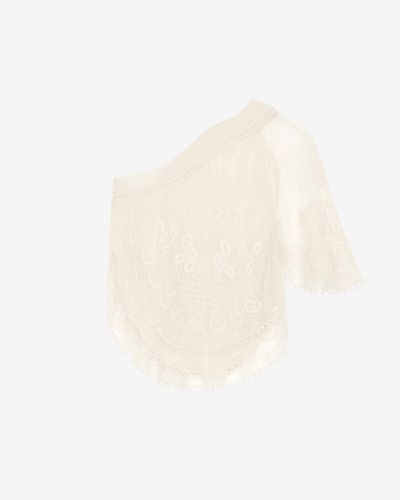 Haut Victorine - Écru - Taille 40 - Isabel Marant - Modalova